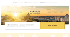 Desktop Screenshot of pension-am-tierpark.de